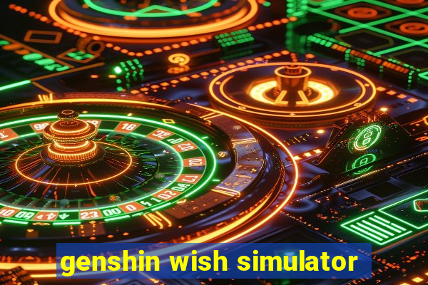 genshin wish simulator